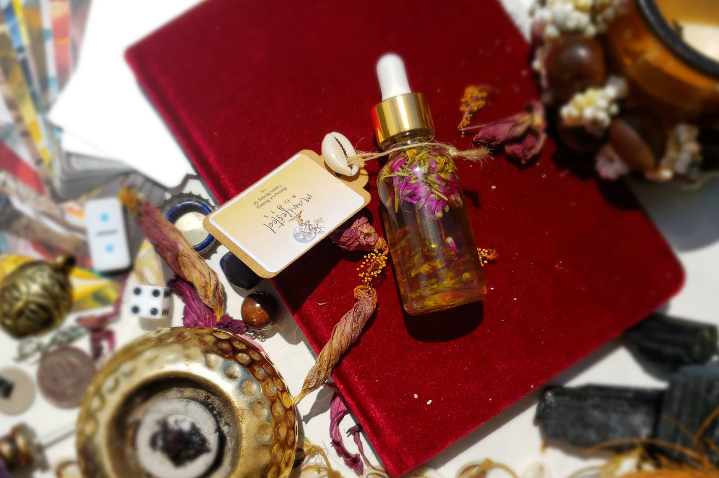 Ancestor Oil, Blessing Oil, Hoodoo, Witchcraft, Wicca, Altar Oil