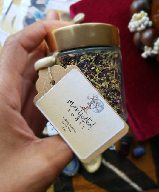 Waking Dreams Herbal Tea, Spiritual Tea, Conjure, Hoodoo, Wicca, Pagan, Spiritual