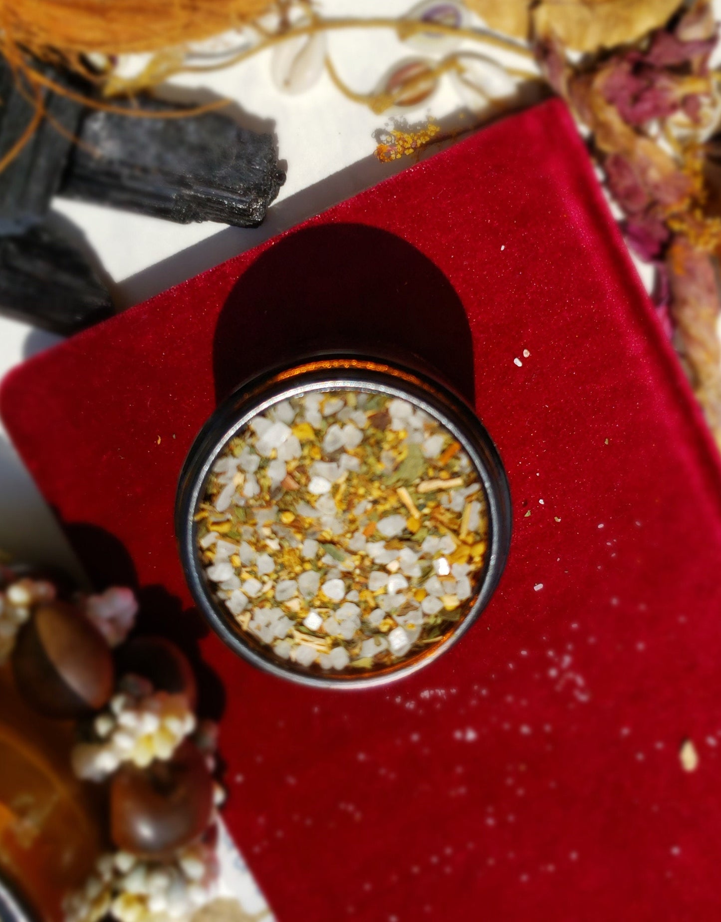 Money Come Thru, Prosperity bath, Conjure Bath, Wicca, Witchcraft, Spiritual, Salt Bath