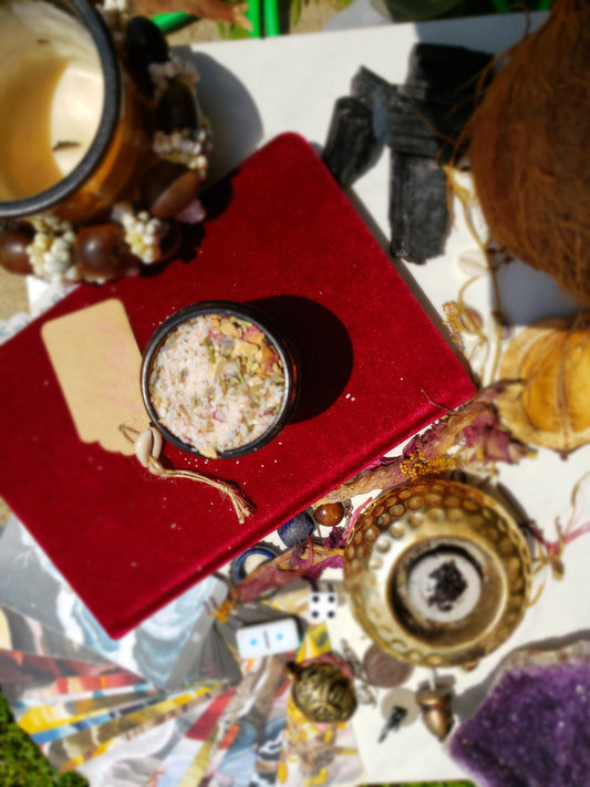 Power of Khia Love Bath, Salt Bath, Hoodoo, Conjure, Wicca, Witchcraft, Spiritual Bath