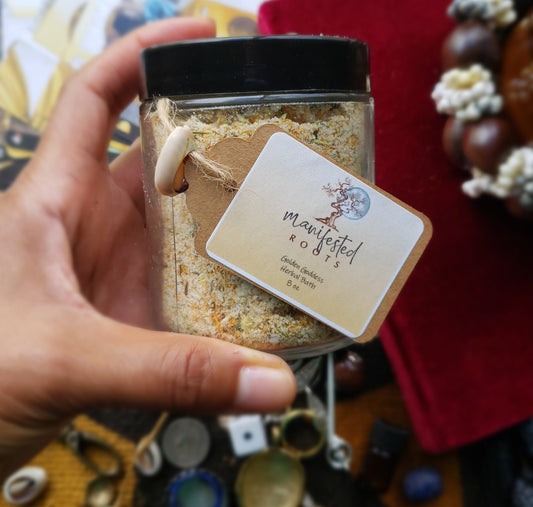 Golden Goddess, Bath Soak, Herbal Bath